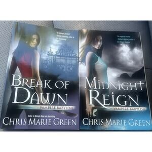 2 Pre-Owned Chris Marie Green Books, Break of Dawn And Midnight Reign